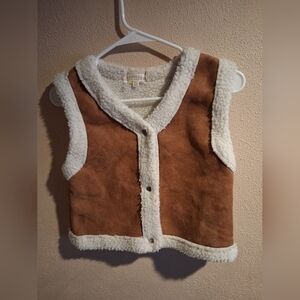 Btween Faux Swede Fall Vets Sherpa Lined XL